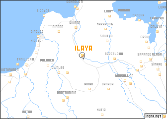 map of Ilaya