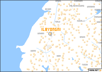 map of Ilbyŏng-ni
