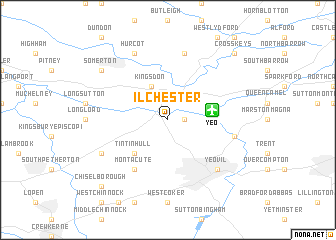 map of Ilchester
