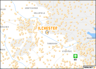 map of Ilchester