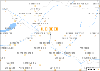 map of Il Ciocco