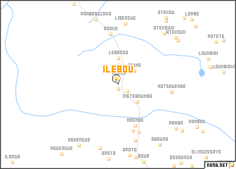 map of Ilébou