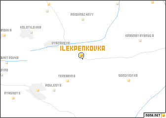 map of Ilek-Pen\