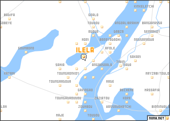 map of Iléla