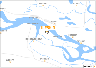 map of Ileskin