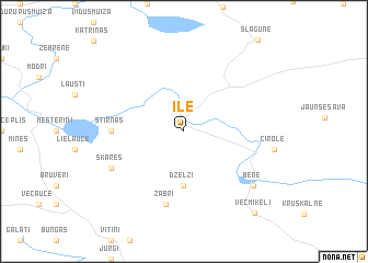 map of Īle