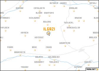 map of İlgazi