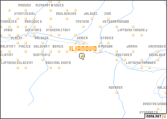 map of Ilianovo