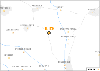 map of Il\