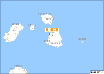 map of Ilihan