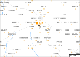 map of Ilija