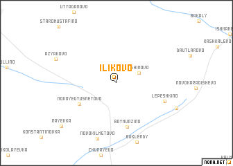 map of Ilikovo