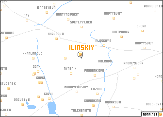 map of Il\