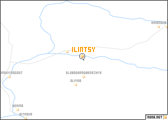 map of Il\