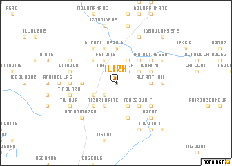 map of Ilirh