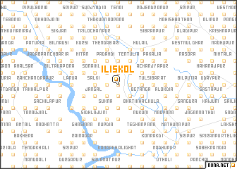 map of Iliskol