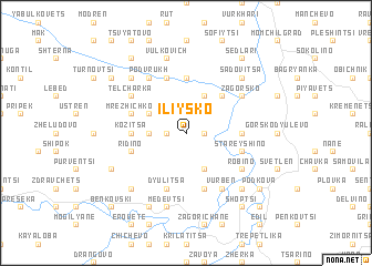 map of Iliysko