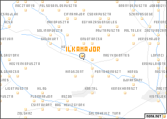 map of Ilkamajor