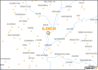 map of Īlkhchī