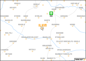 map of Ilkīn