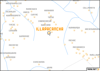 map of Illapacancha