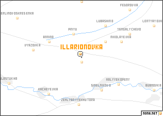 map of Illarionovka