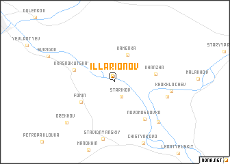 map of Illarionov