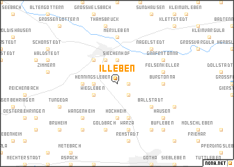 map of Illeben