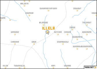 map of Illela