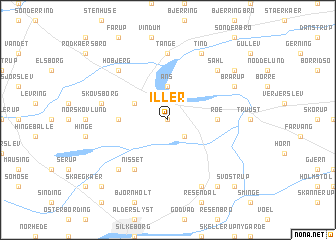 map of Iller