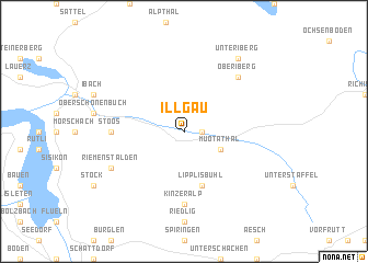 map of Illgau