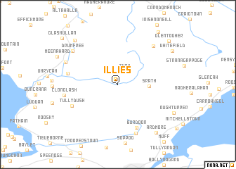map of Illies
