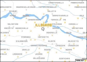 map of Il Loghino