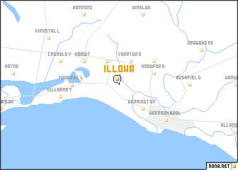 map of Illowa