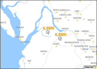 map of Iloani