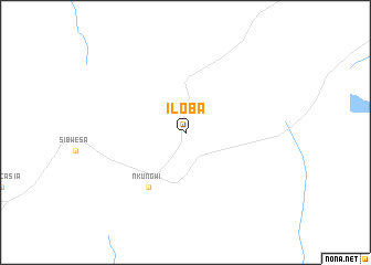 map of Iloba