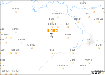 map of Iloba