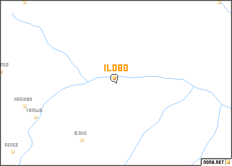 map of Ilobo