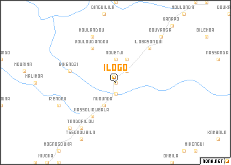 map of Ilogo