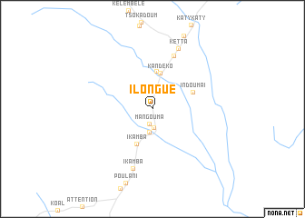 map of Ilongué