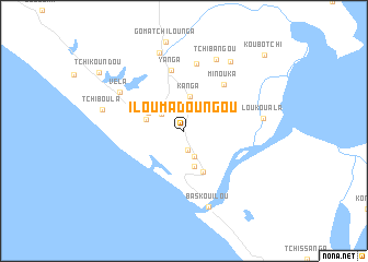 map of Ilou-Madoungou