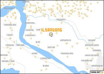 map of Ilsan-dong