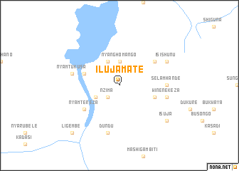 map of Ilujamate