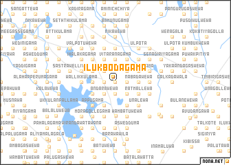map of Ilukbodagama