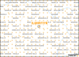 map of Ilukpitiya