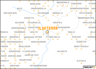 map of Iluktenna