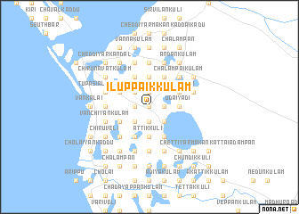 map of Iluppaikkulam