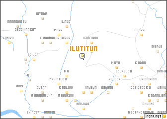 map of Ilutitun