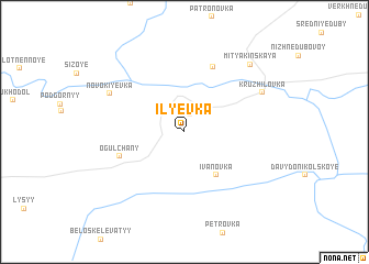 map of Ilʼyevka
