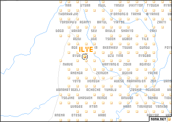 map of Ilye